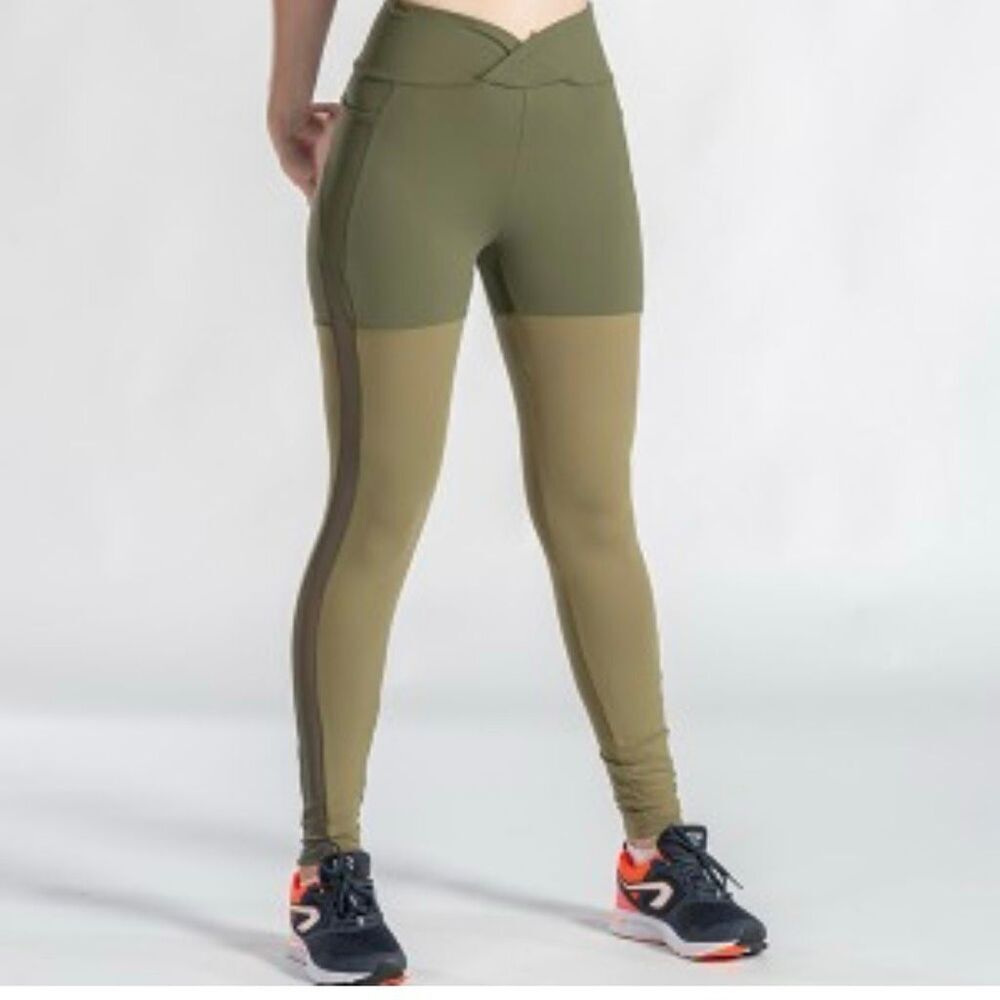 Gymshark X Nikki Blackketter Women's Green Leggings Size‎ M Fitness